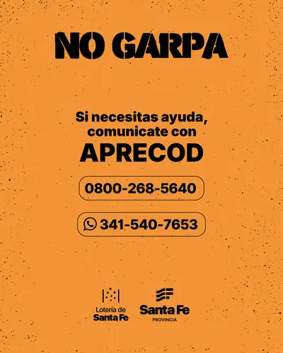 Placa de naranja 12 con los teléfonos de APRECOD